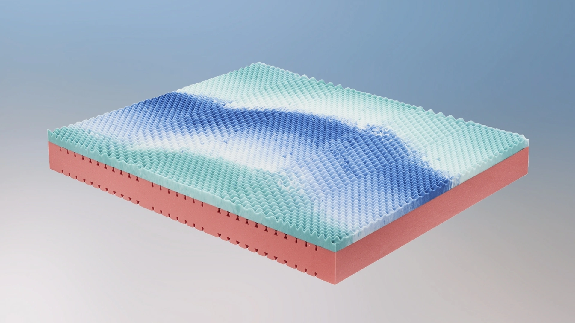 Materasso Strong in memory foam de Il Benessere