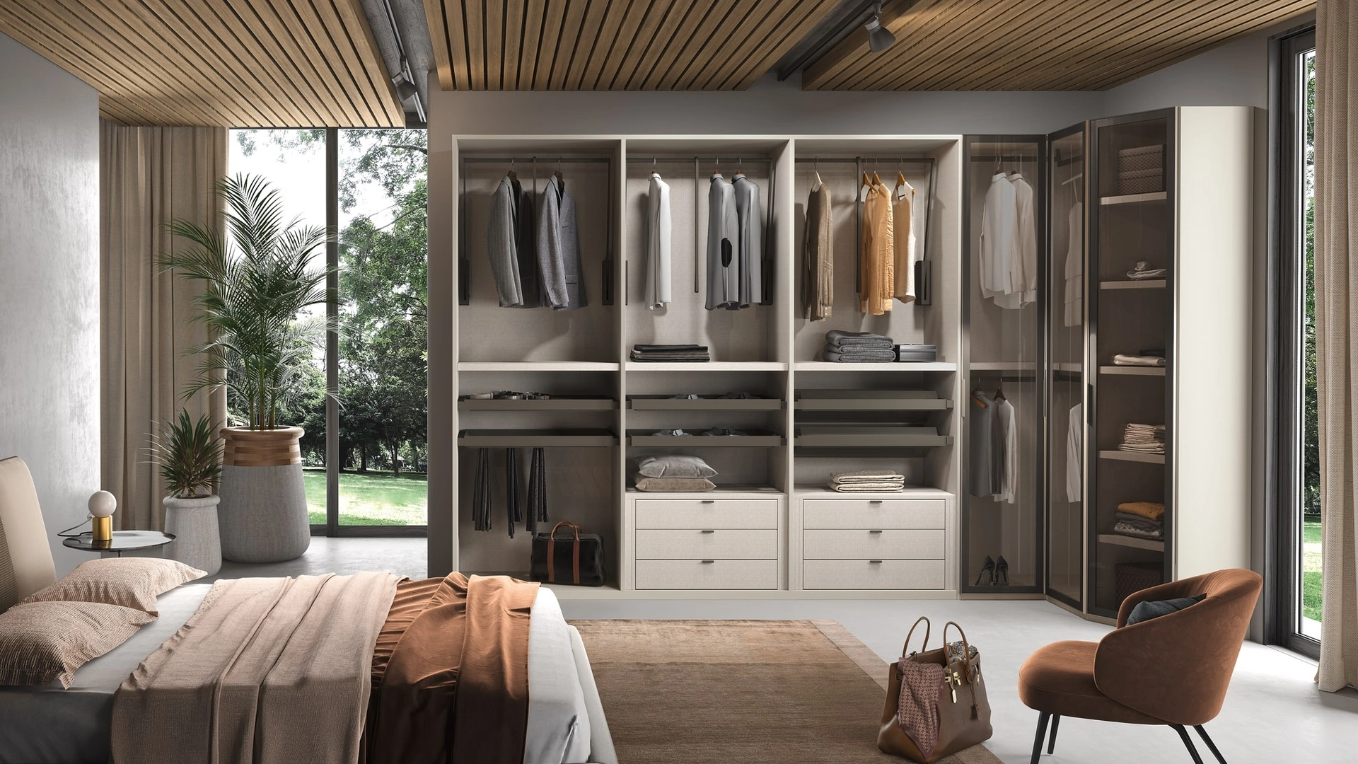 Cabina Armadio angolare 66 di Corso 11