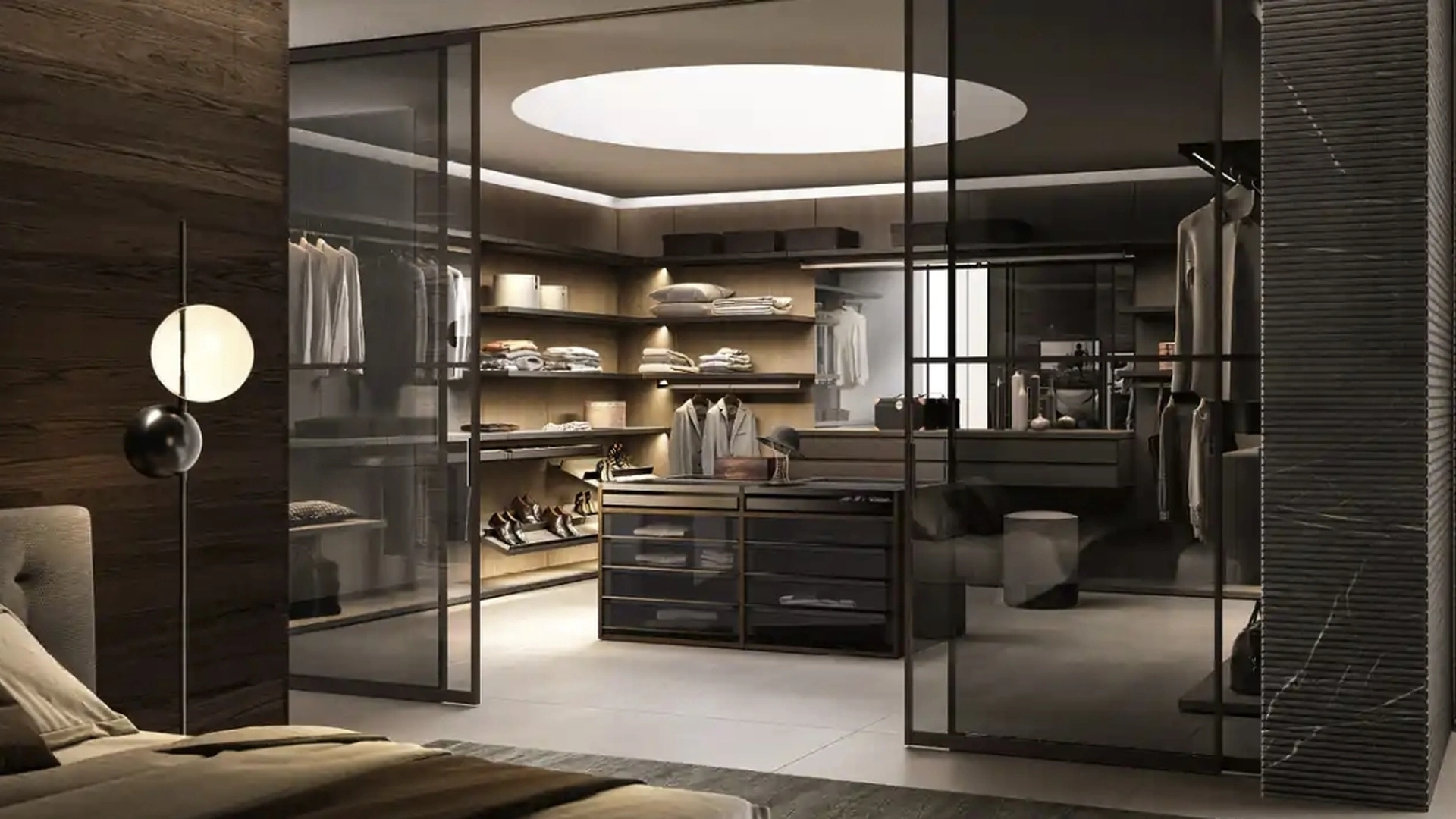 Cabina armadio Gemini G224 di Moretti Compact Giorno Notte