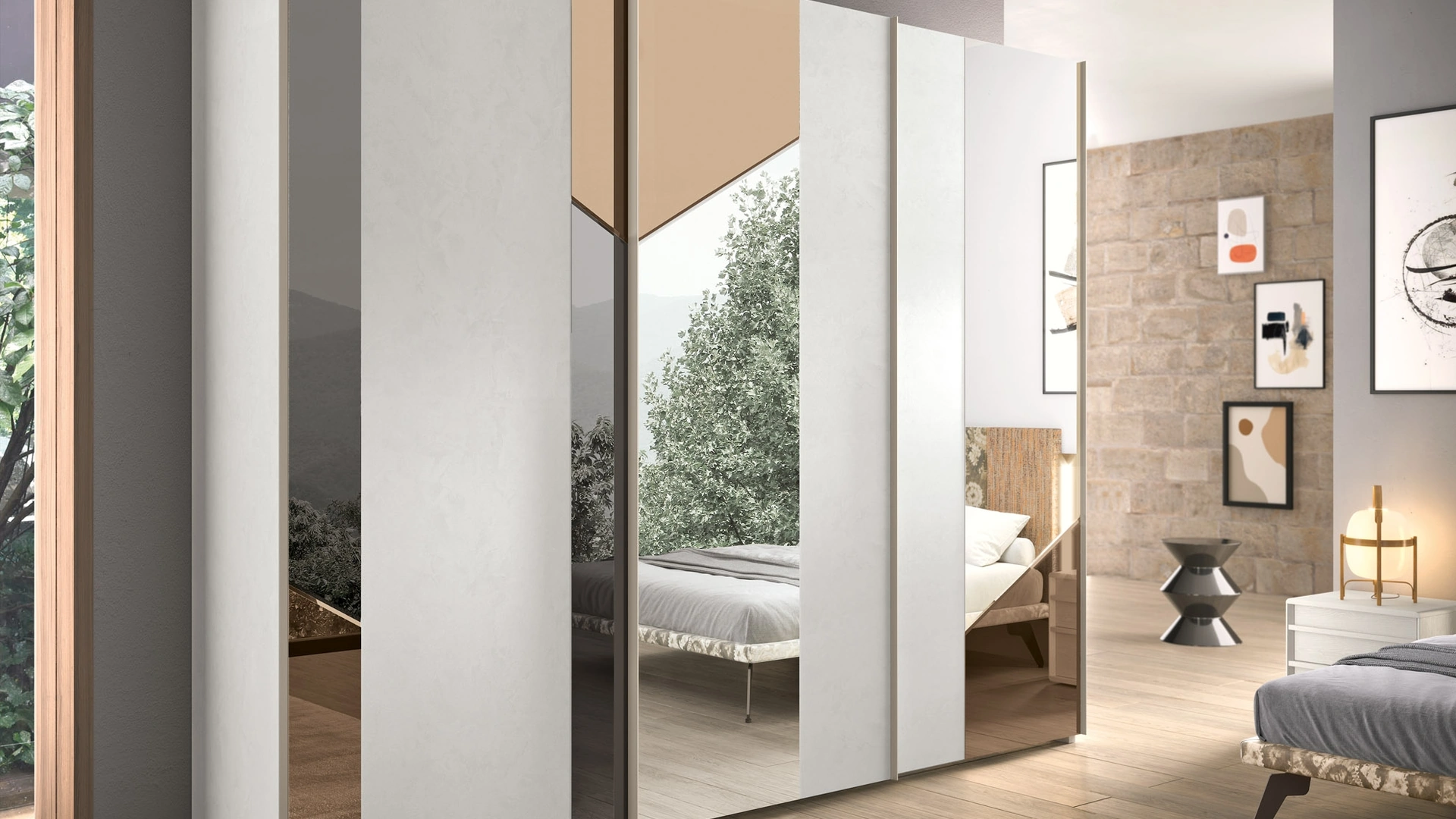 Armadio 03B con ante scorrevoli di Corso 11