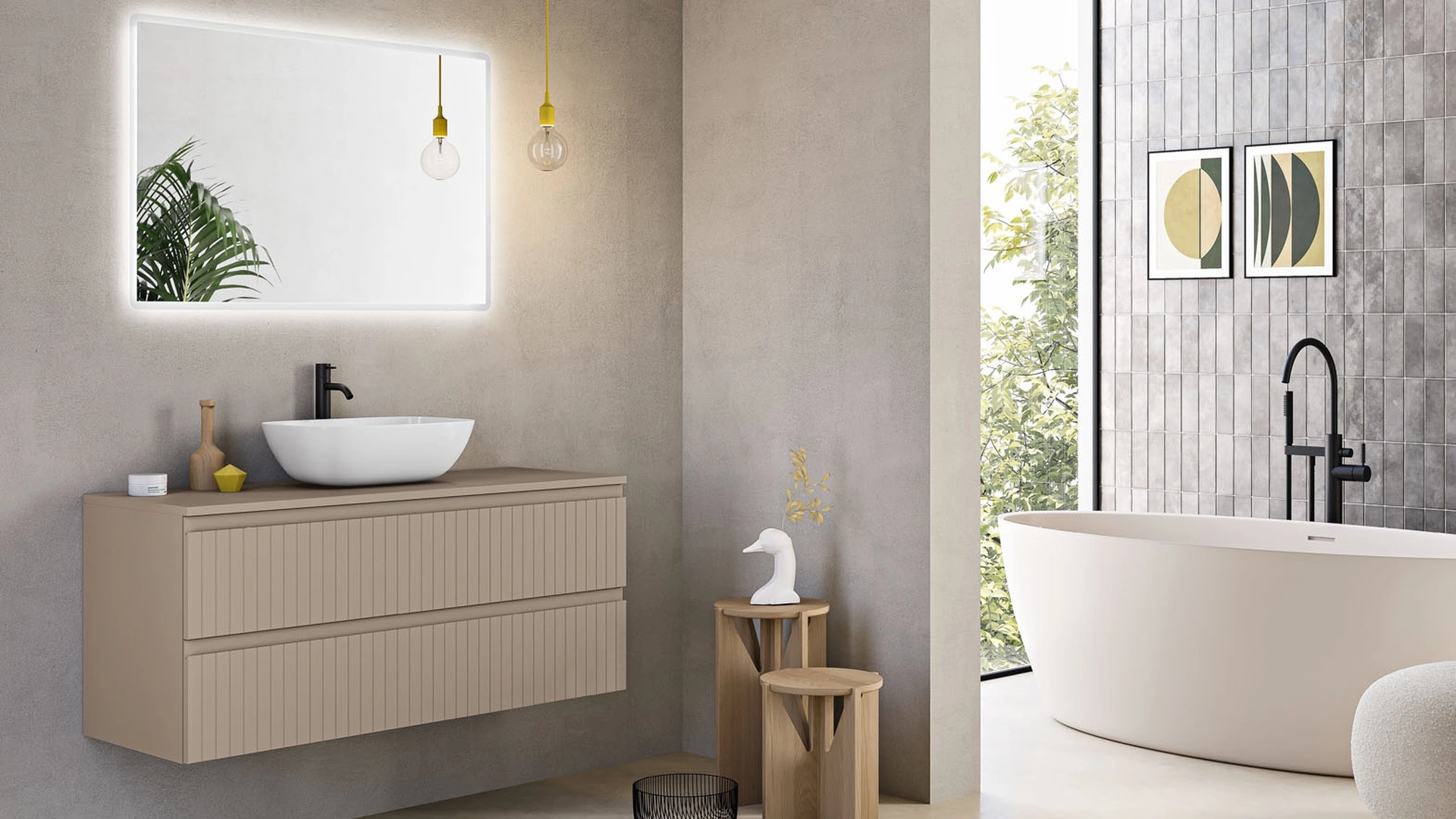 Mobile da Bagno sospeso Artico 05 di Bluelife