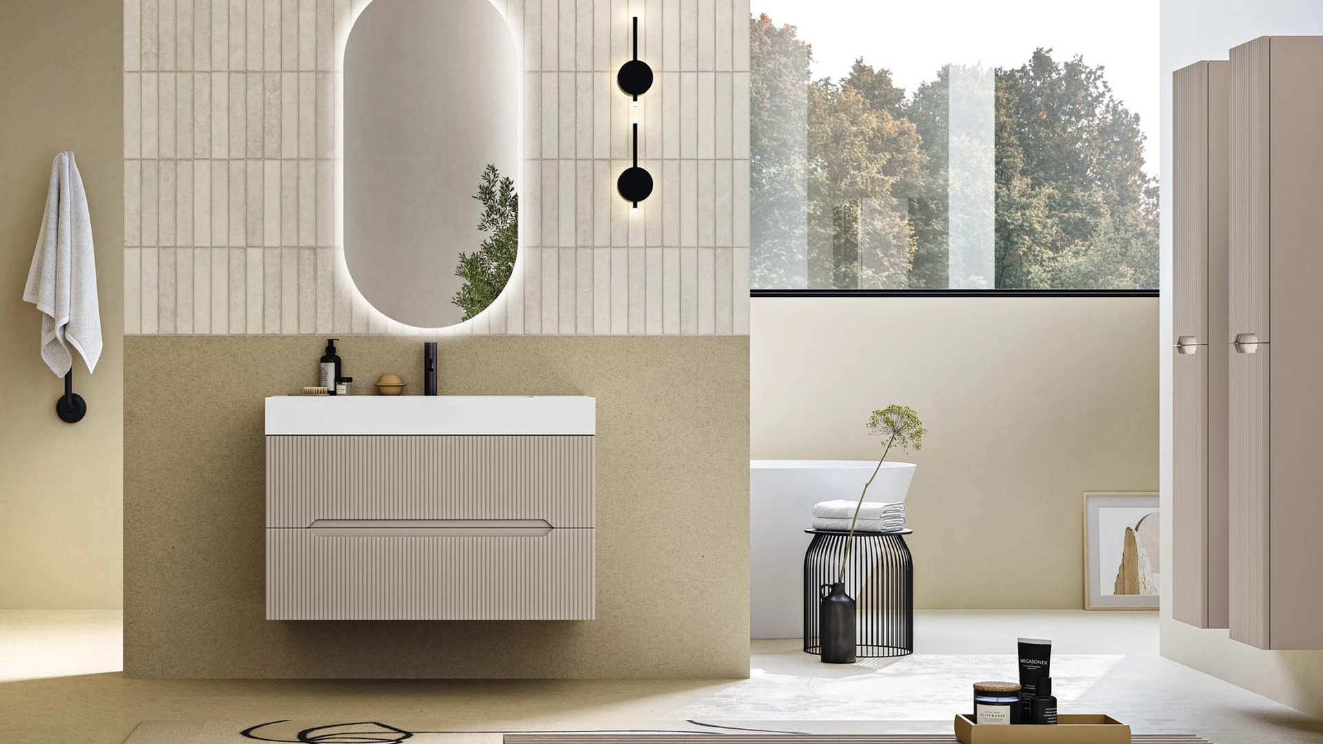 Mobile da Bagno sospeso Balos 05 di Bluelife