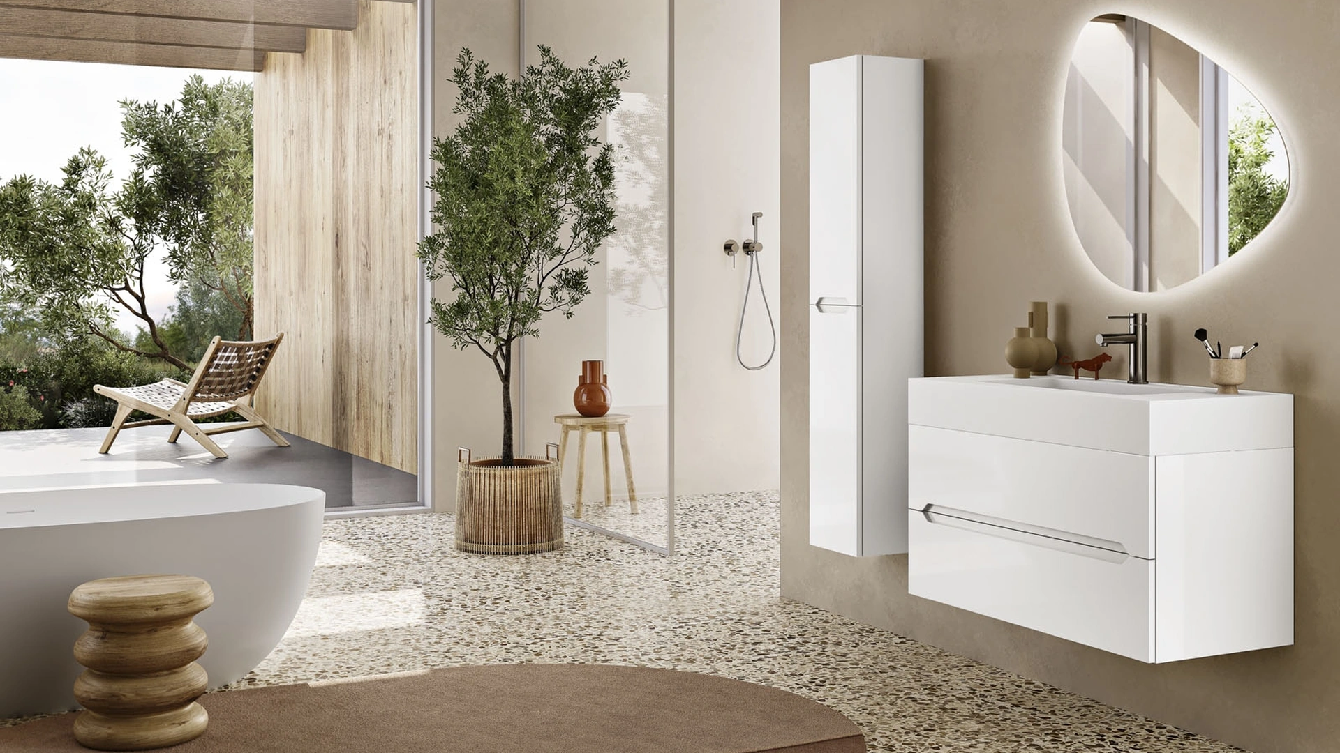 Mobile da Bagno sospeso Malia 04 di Bluelife