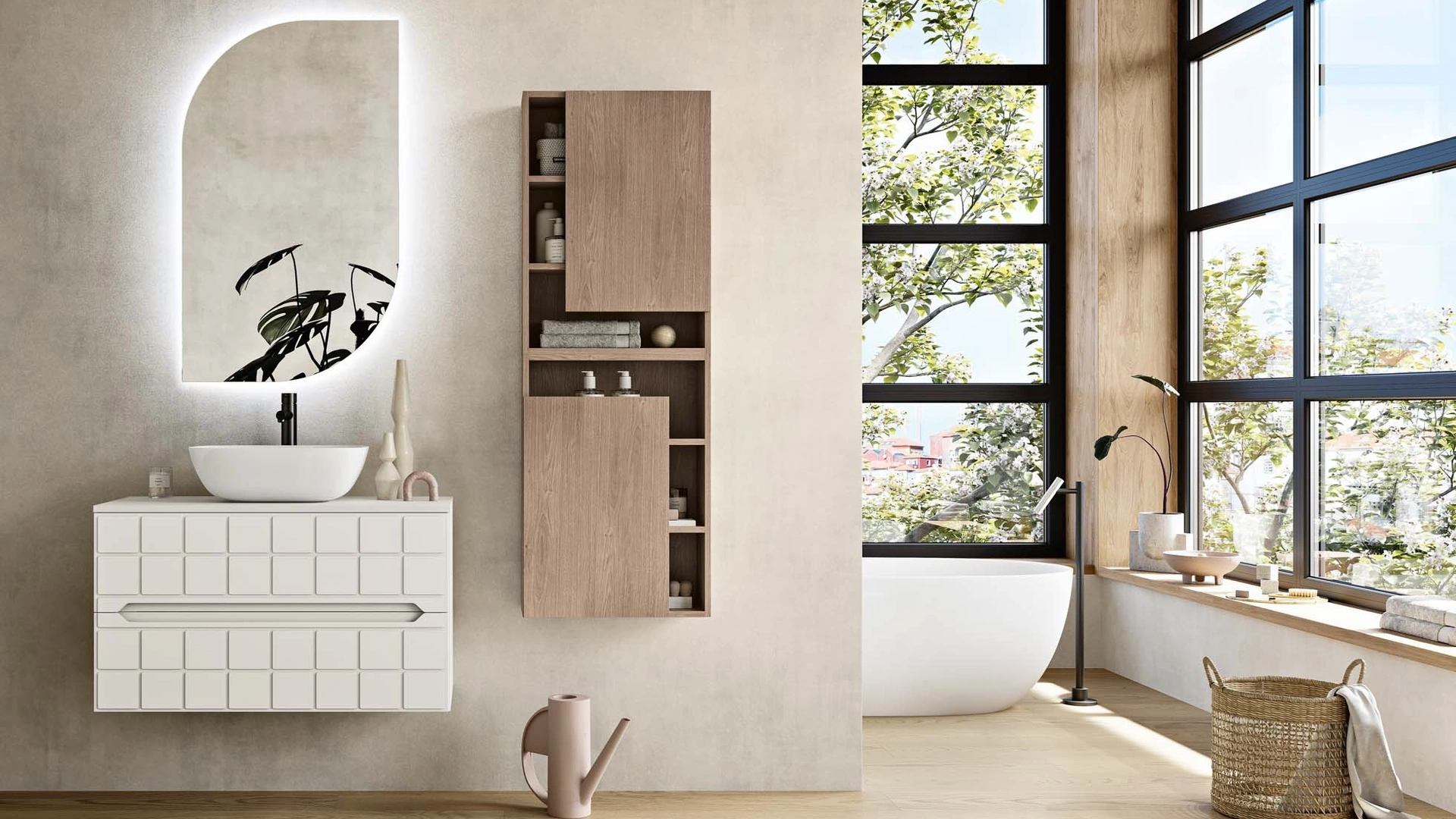 Mobile da Bagno sospeso San Paolo 03 di Bluelife