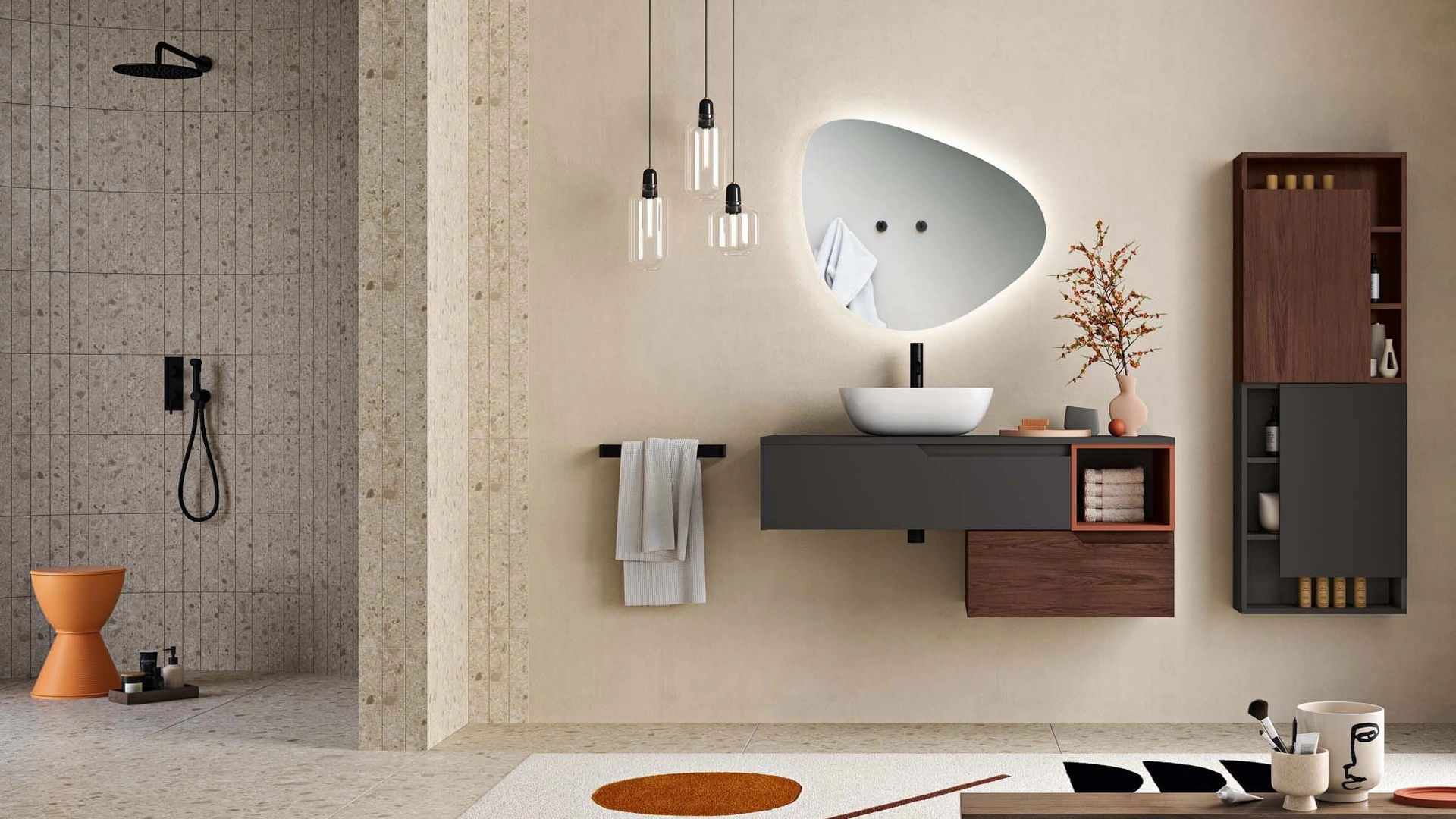 Mobile da Bagno sospeso Smile 10 di Bluelife
