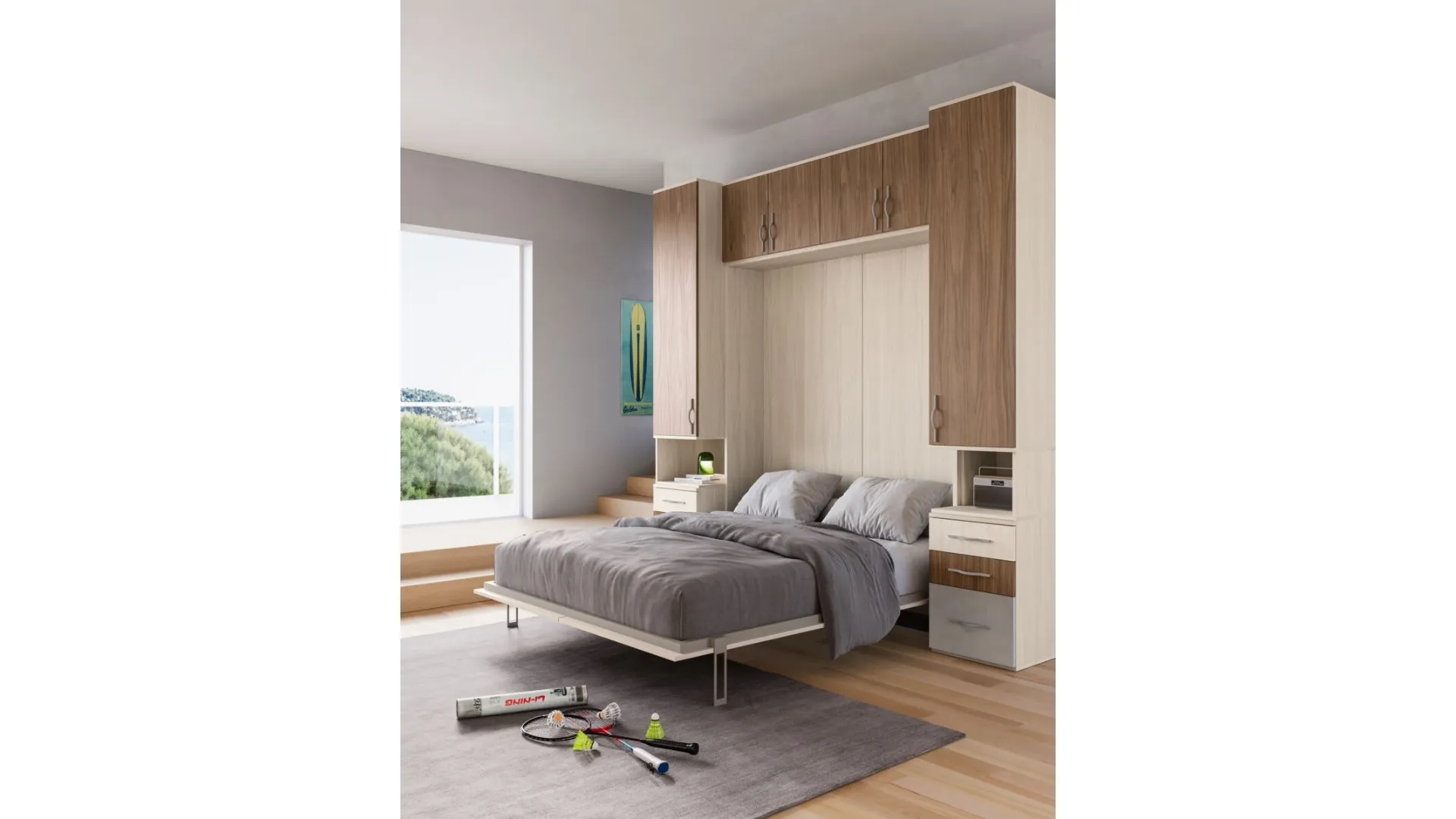 Cameretta salvaspazio SMART Junior 48 di San Martino Mobili