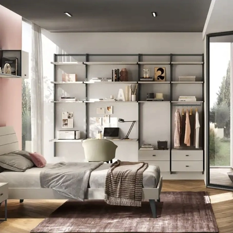 Cameretta componibile Y105 di Moretti Compact Camerette