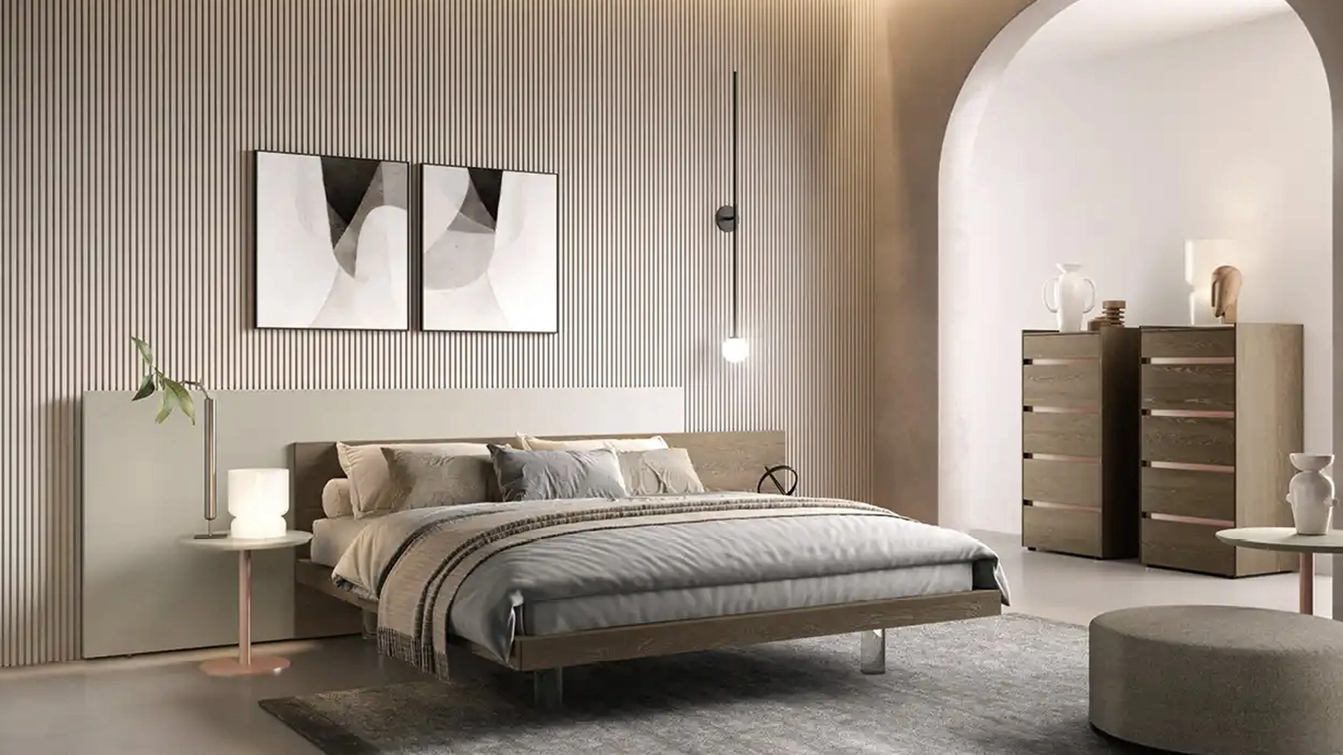 Letto Bipanel Z13 di Moretti Compact Giorno Notte