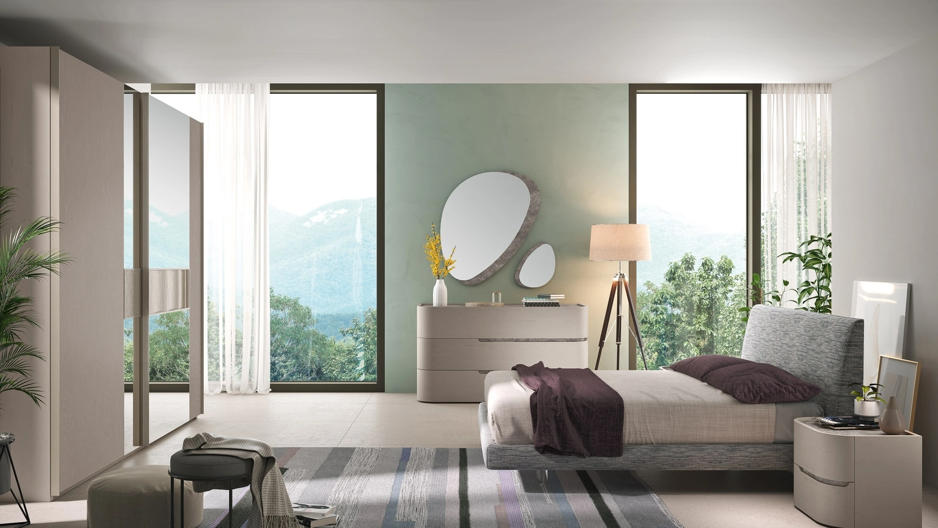 Letto matrimoniale Composizione 14 di Corso 11