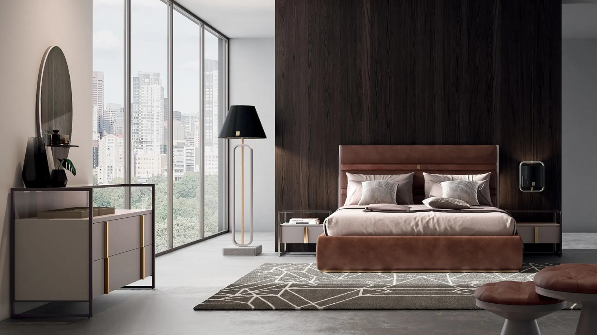 Letto con box contenitore For You YLT023 di Ferretti e Ferretti