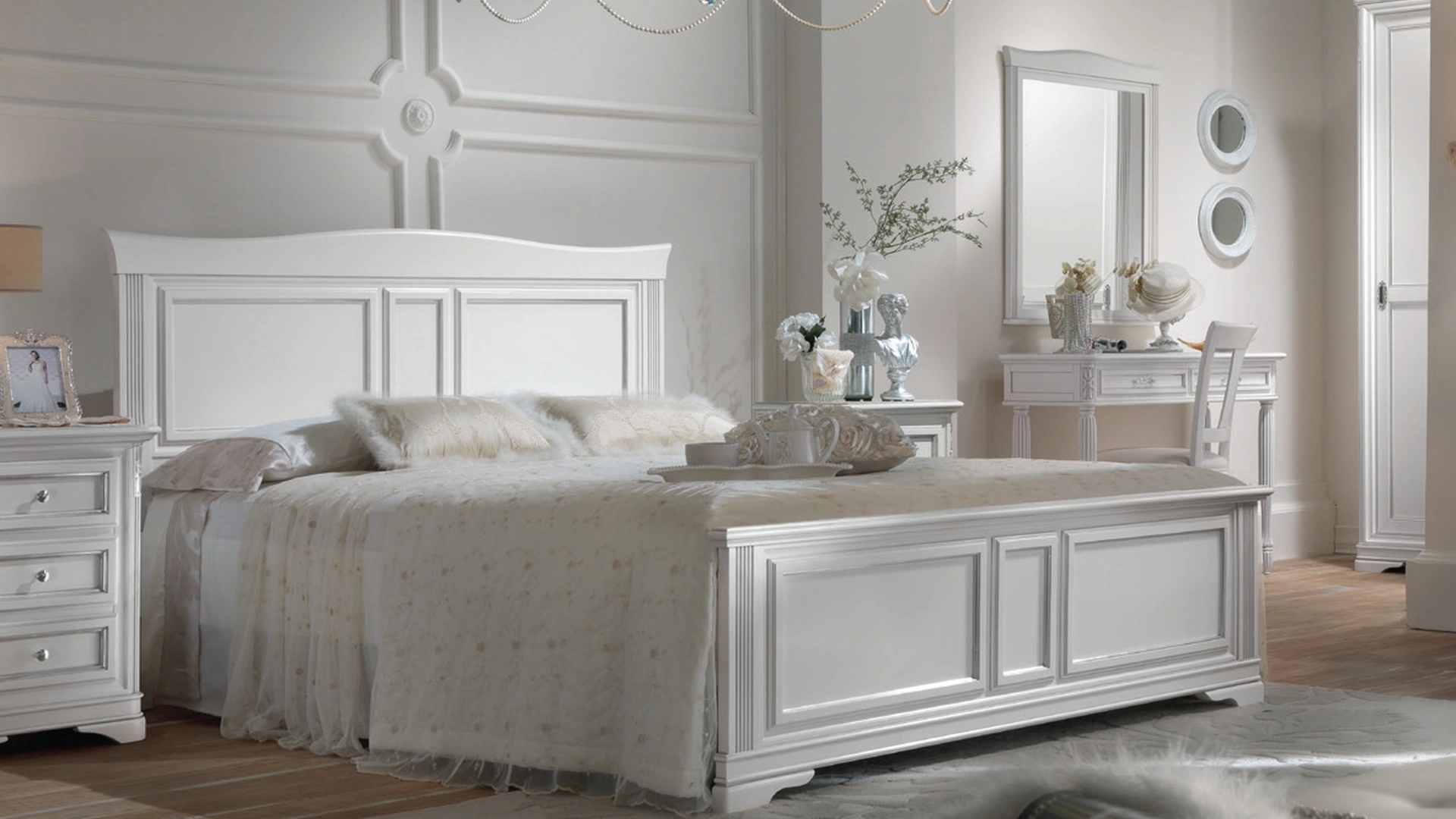Letto Icon 2|5 Maison 624T in legno laccato di Imba Srl