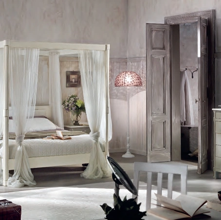 Letto a baldacchino Marte 3202/A di Imba Srl
