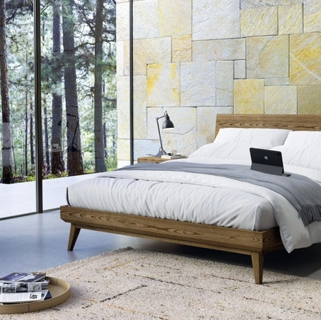 Letto Nova Concept in frassino di Imba Srl