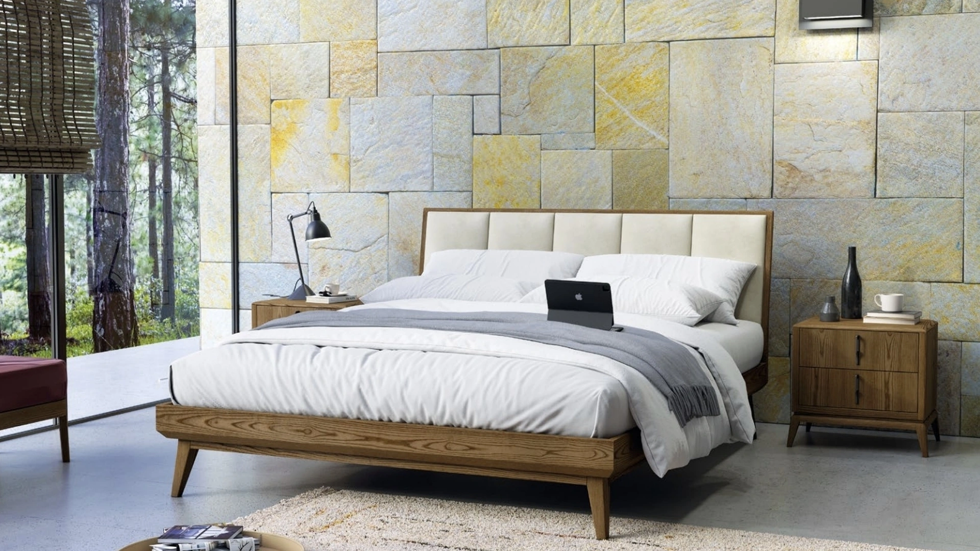Letto Nova Linea Imbottito di Imba Srl