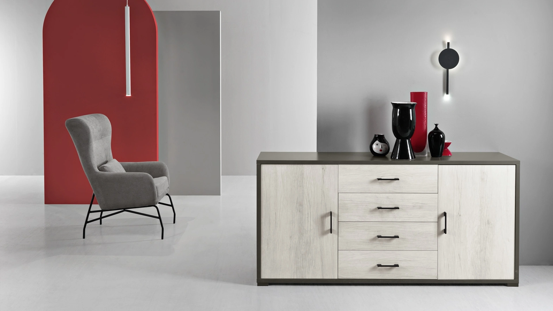 Madia Vale in melaminico di Ikone Casa