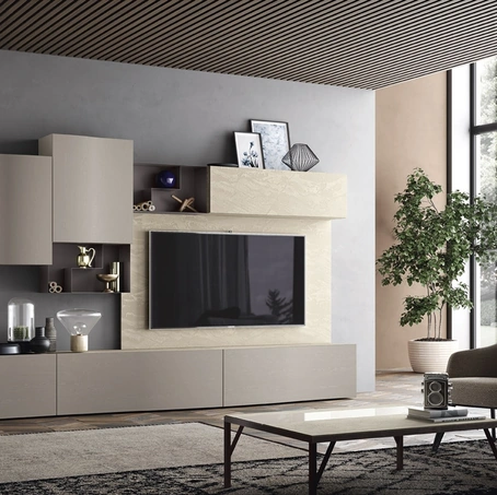 Parete Attrezzata Soggiorno 02-2 di Corso 11