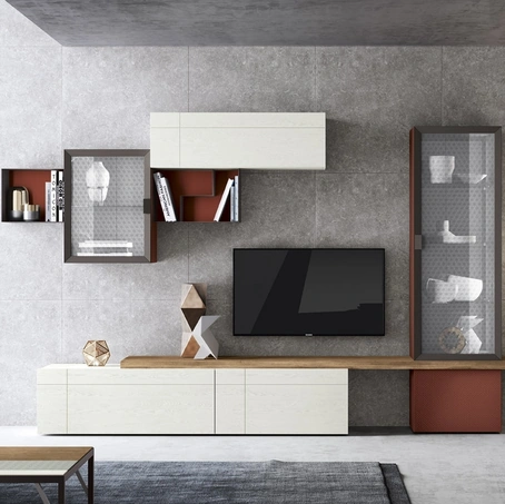 Parete Attrezzata Soggiorno 09-2 di Corso 11