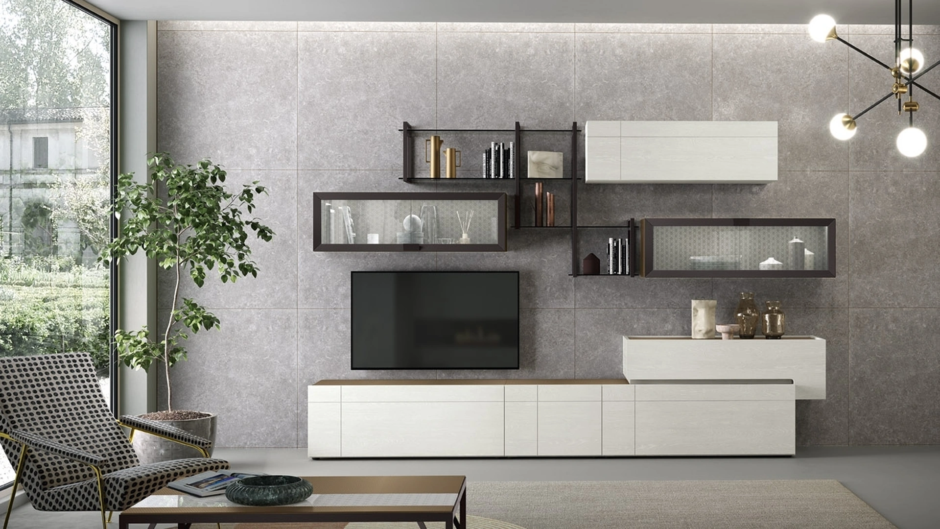 Parete Attrezzata Soggiorno 07-2 di Corso 11