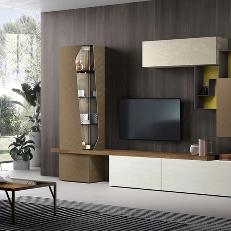 Parete Attrezzata Soggiorno 01-2 di Corso 11