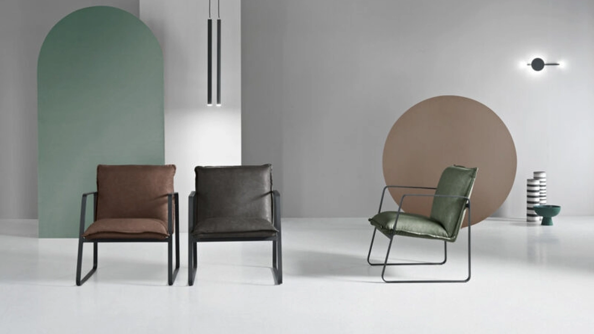 Poltroncina Cesca in ecopelle di Ikone Casa