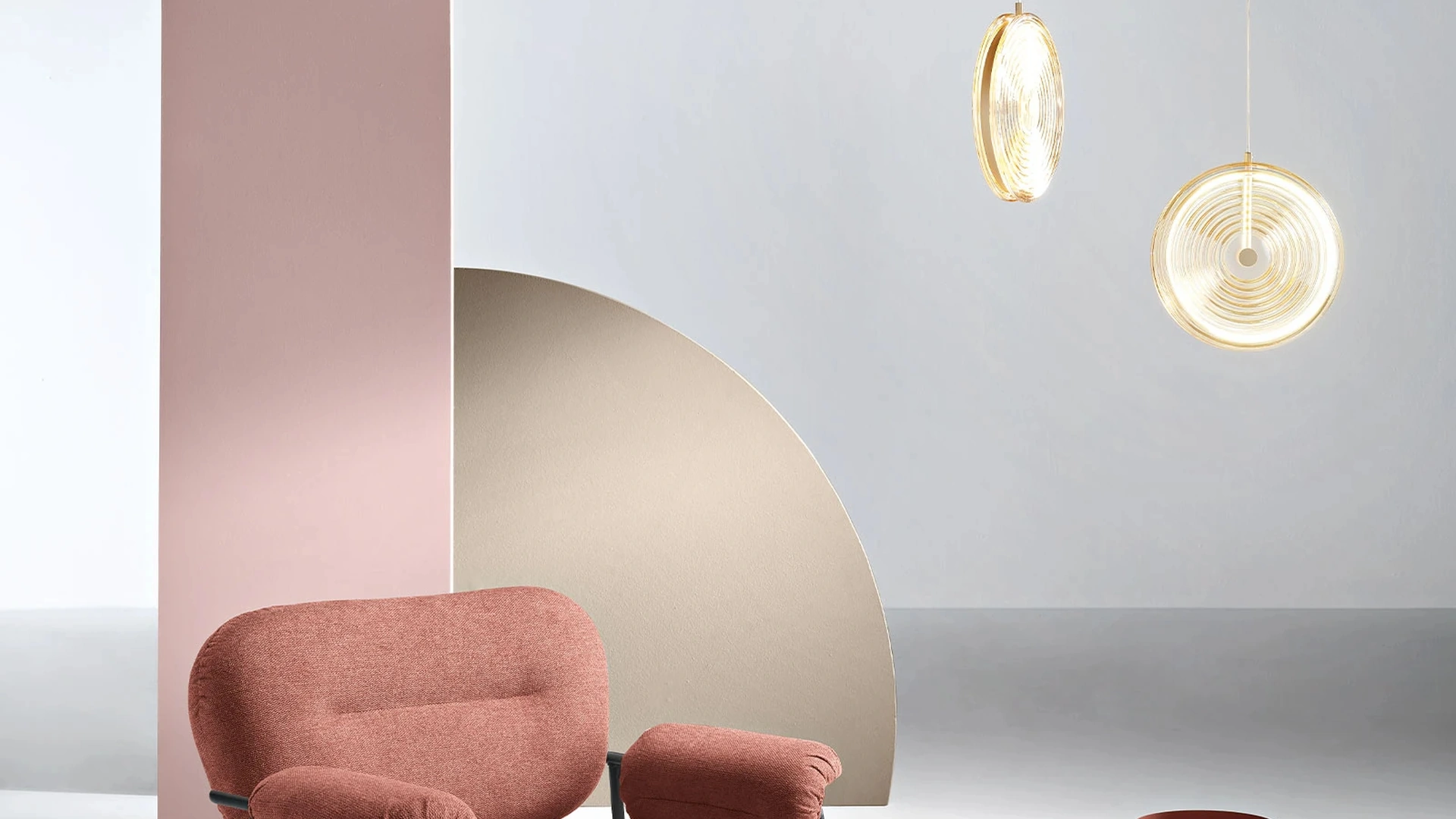 Poltrona in tessuto imbottito Cuky di Ikone Casa