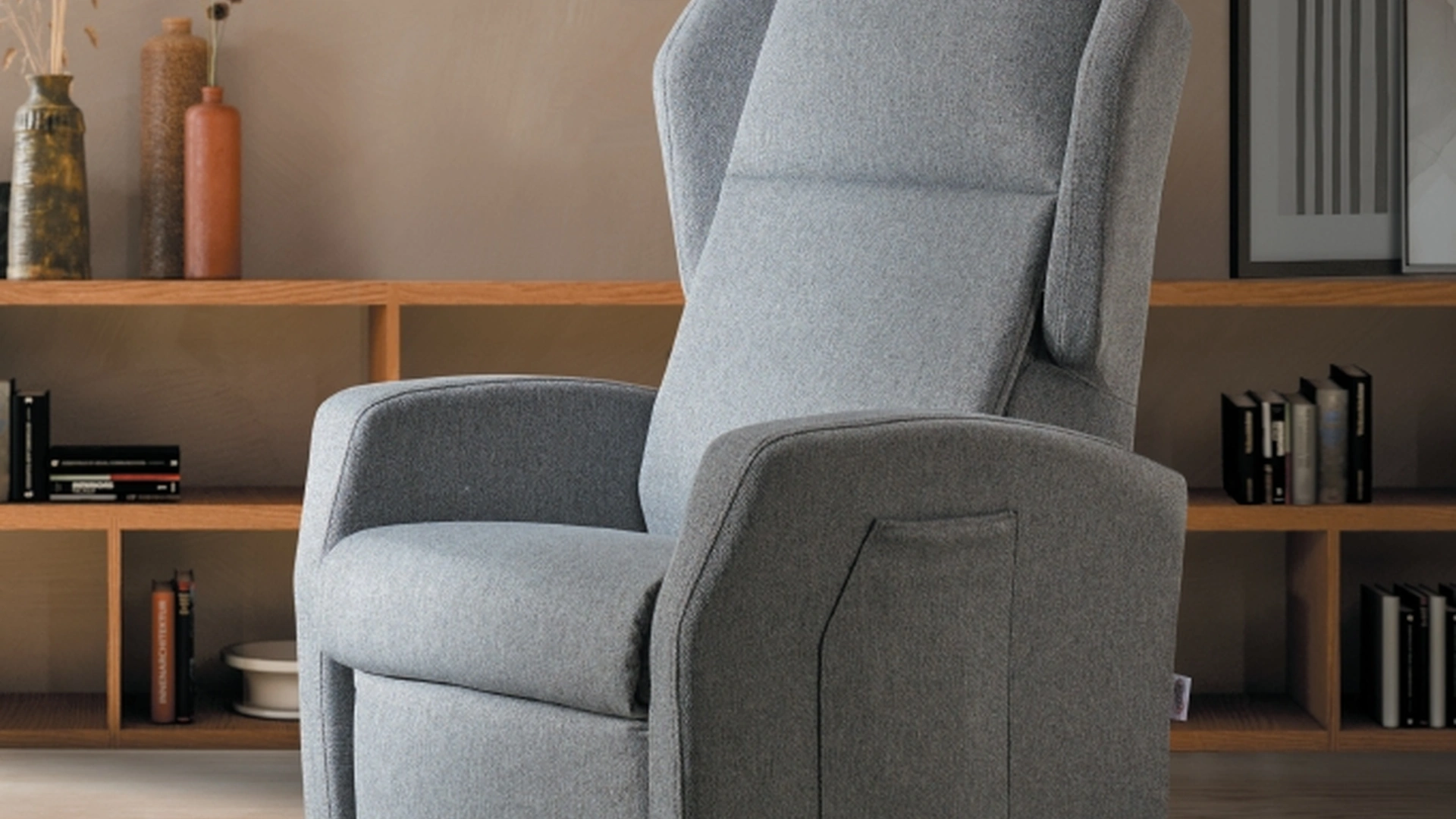 Poltrona Relax Lift Lory in tessuto de Il Benessere