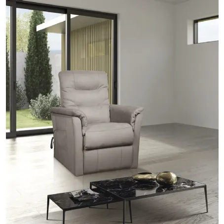 Poltrona Relax Urban Style SD212 in tessuto antimacchia di Imba Srl