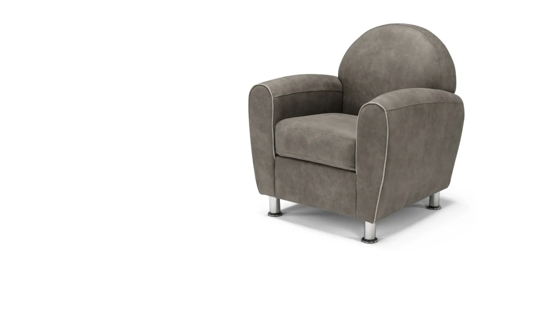 Poltroncina Urban Style SD228 in ecopelle imbottita di Imba Srl