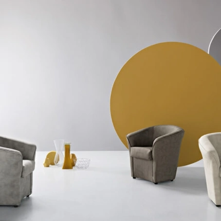 Poltroncina Valentina Nabuk di Ikone Casa