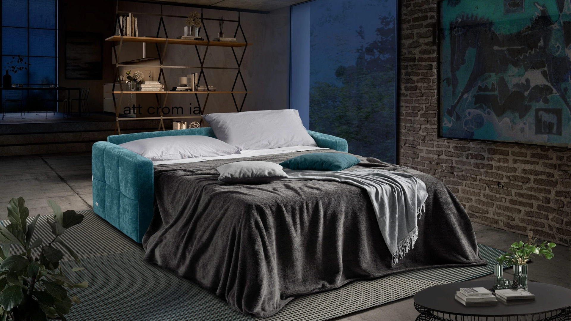 Divano Letto Kubik de Il Benessere