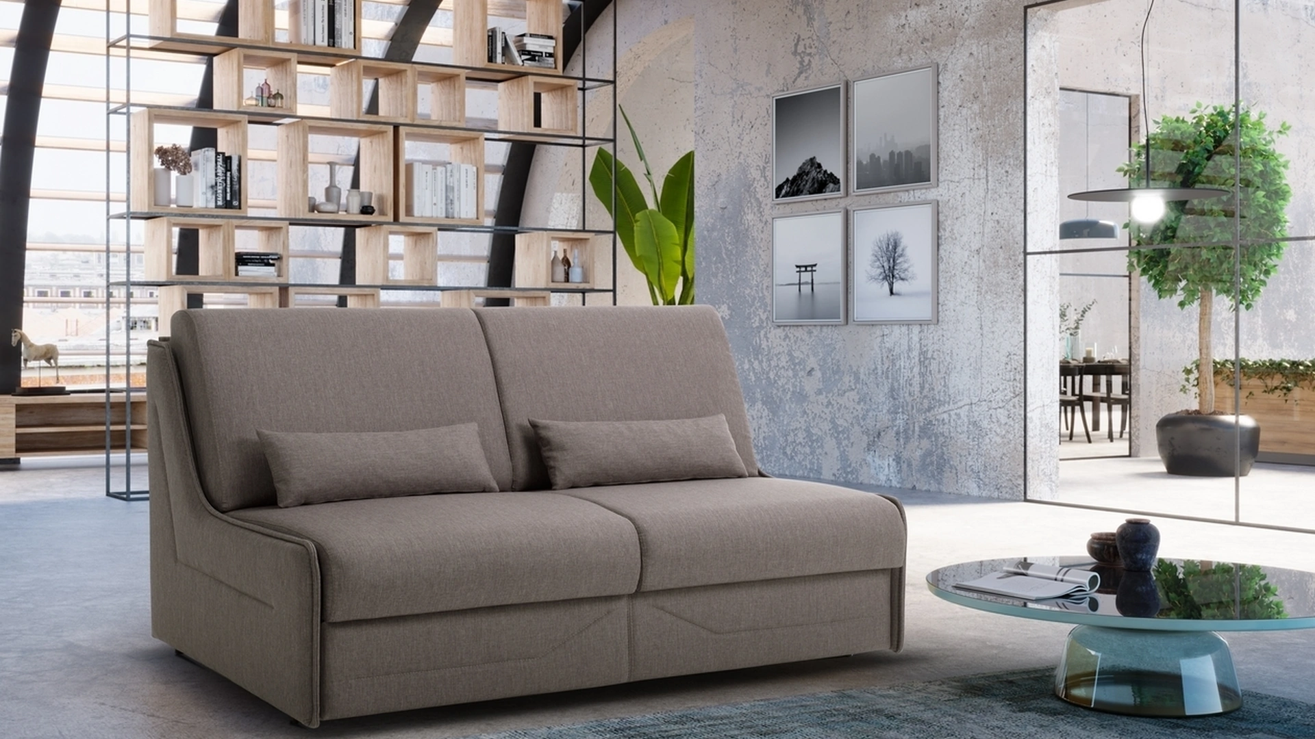 Divano Letto lineare Rotterdam de Il Benessere