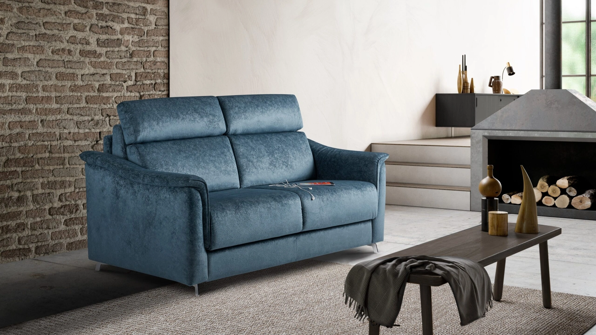 Divano Letto in tessuto Tango de Il Benessere