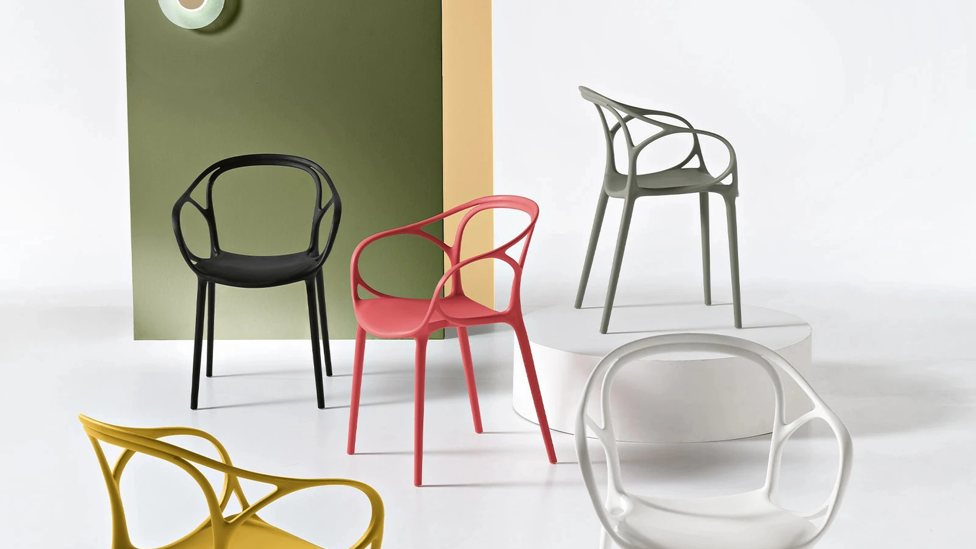 Sedia in polipropilene Hug di Ikone Casa