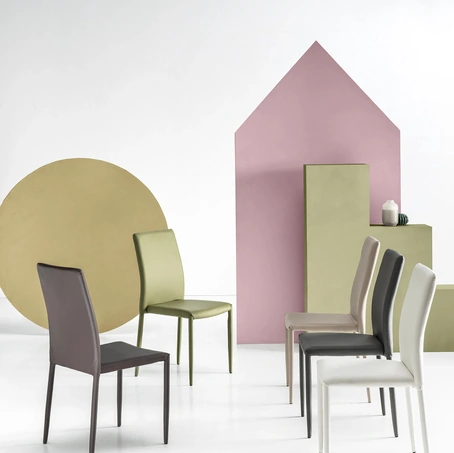 Sedia Magic in ecopelle di Ikone Casa