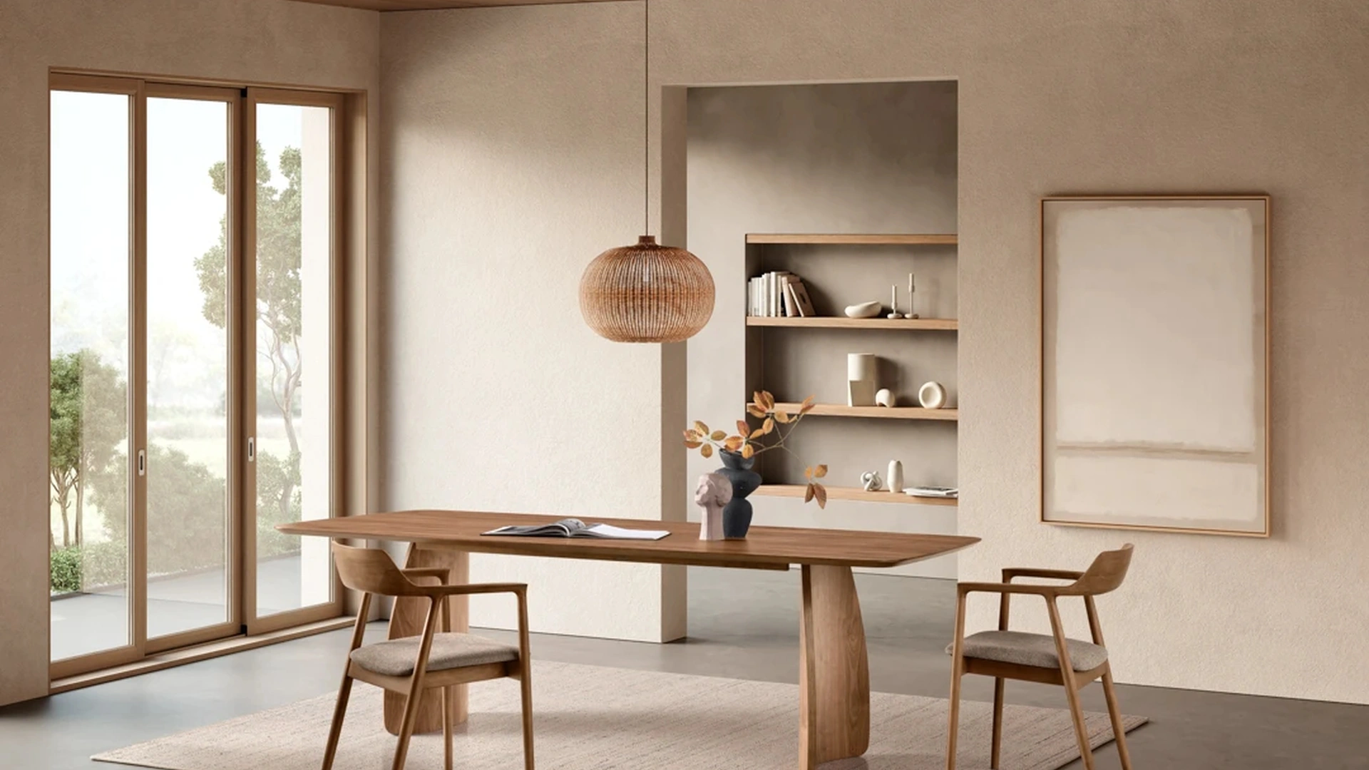 Sedia in legno di faggio Nara di Ikone Casa
