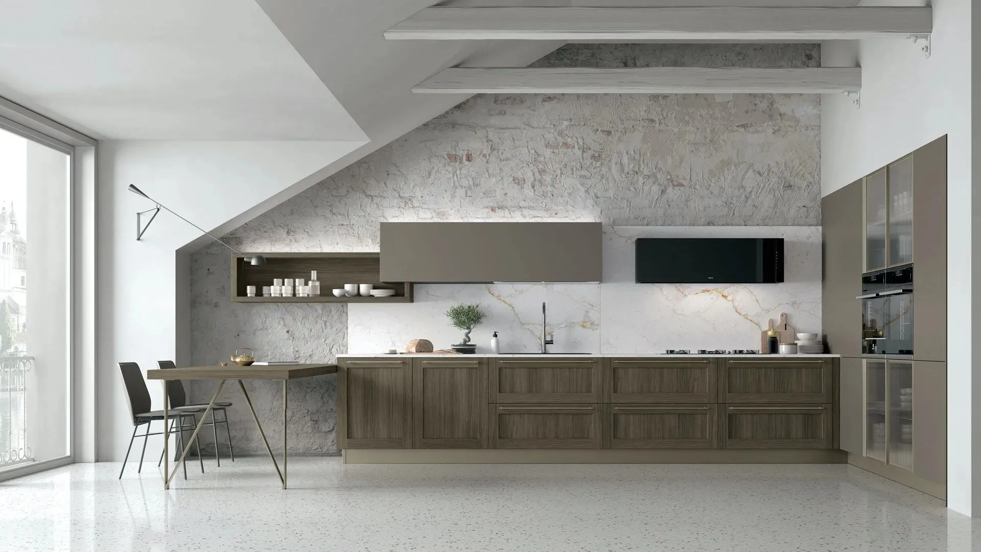 Cucina Moderna angolare City 02 di Stosa