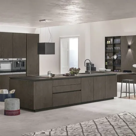 Cucina Moderna con isola Natural 10 di Stosa