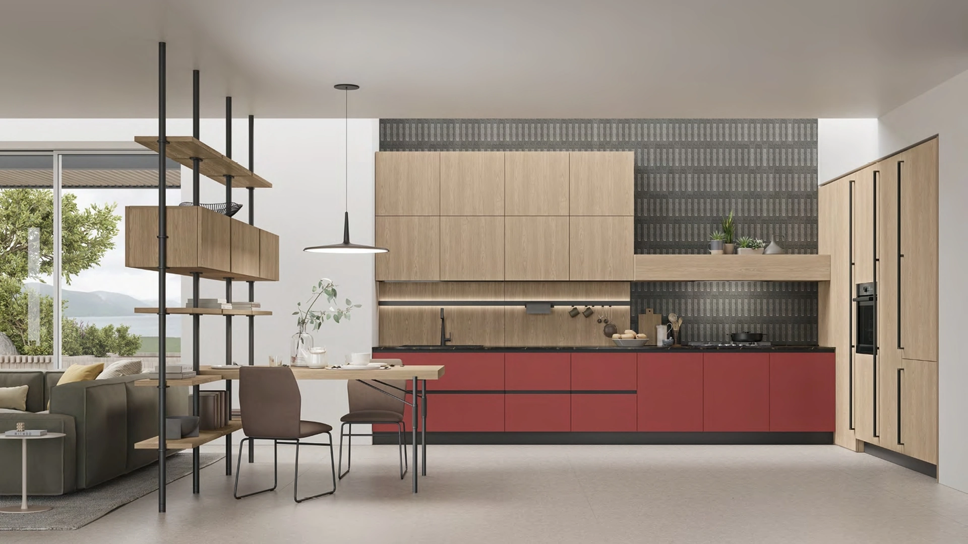 Cucina Moderna Young Modern 01 di Stosa