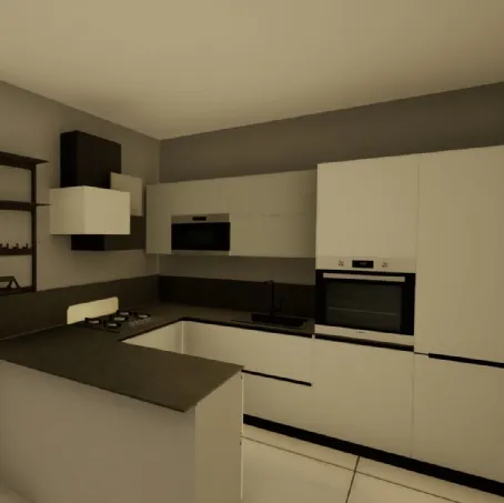 Realizzazione di Cucina Stosa Mod. Infinity dalla progettazione alla realizzazione