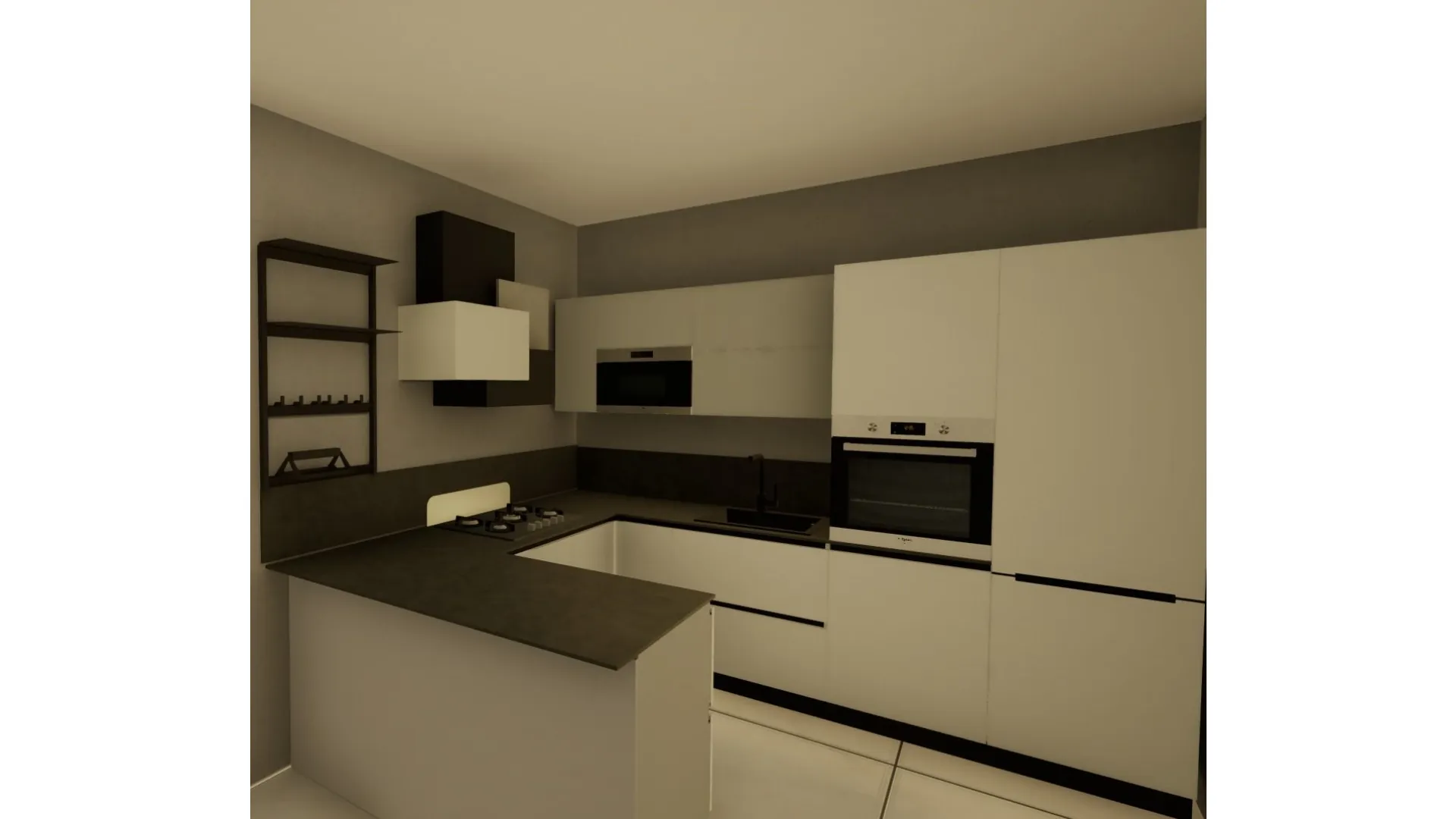 Realizzazione di Cucina Stosa Mod. Infinity dalla progettazione alla realizzazione